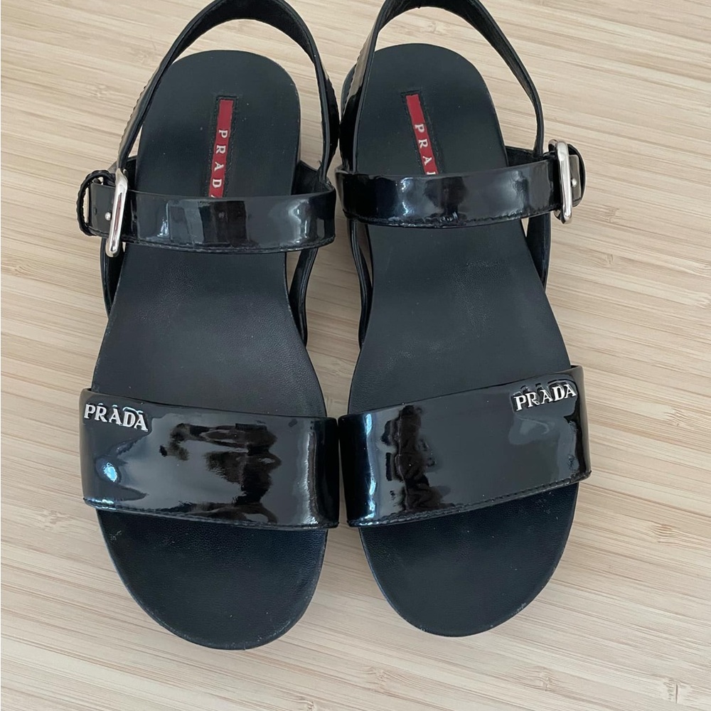 Prada Women's Black Sandals